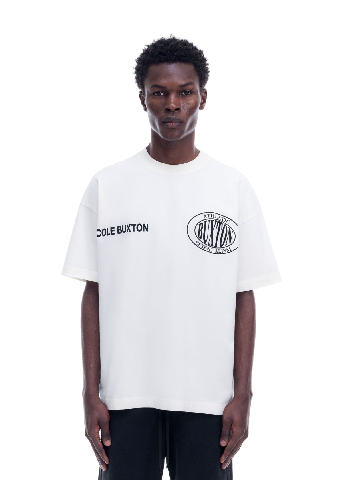 Double logo sports t-shirt