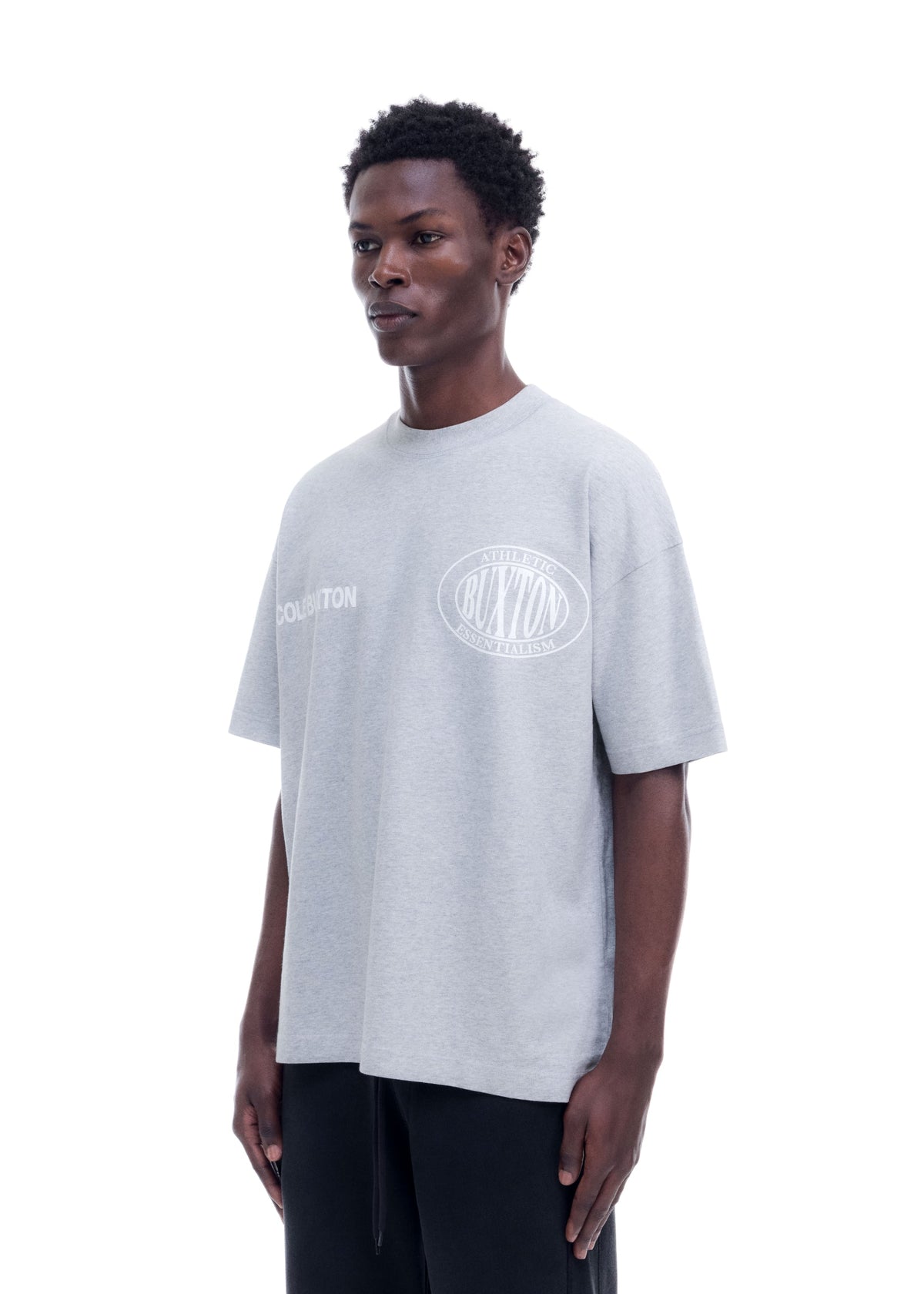 Double logo sports t-shirt