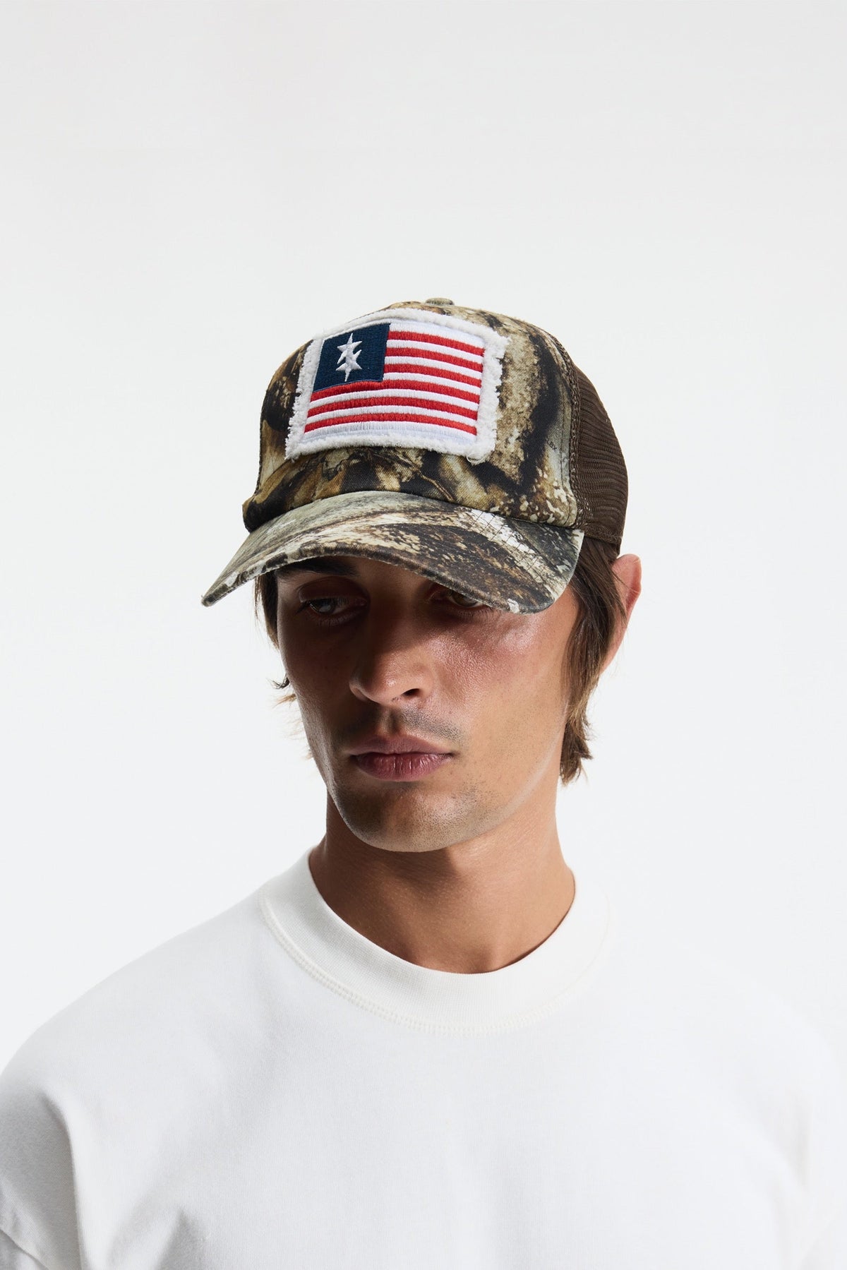 Apx double star flag cap