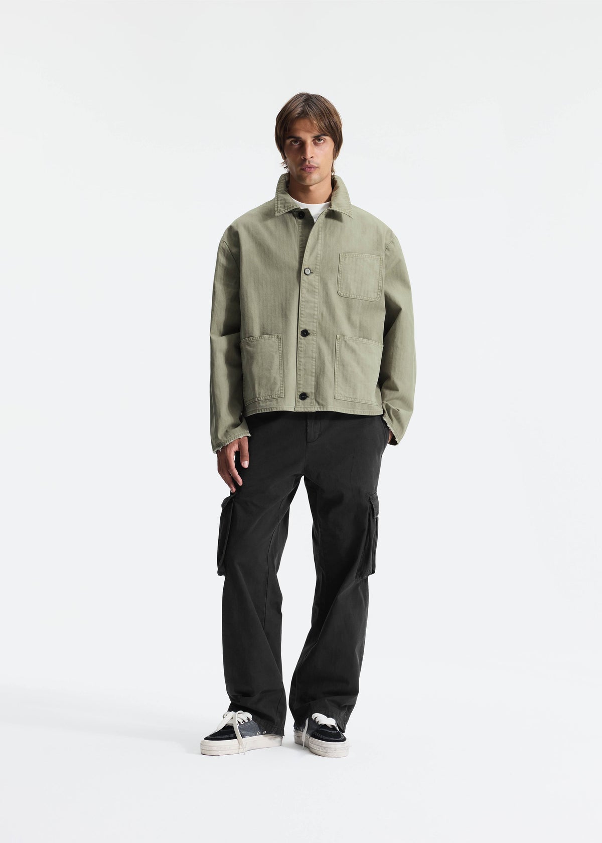 Cotton chore jacket