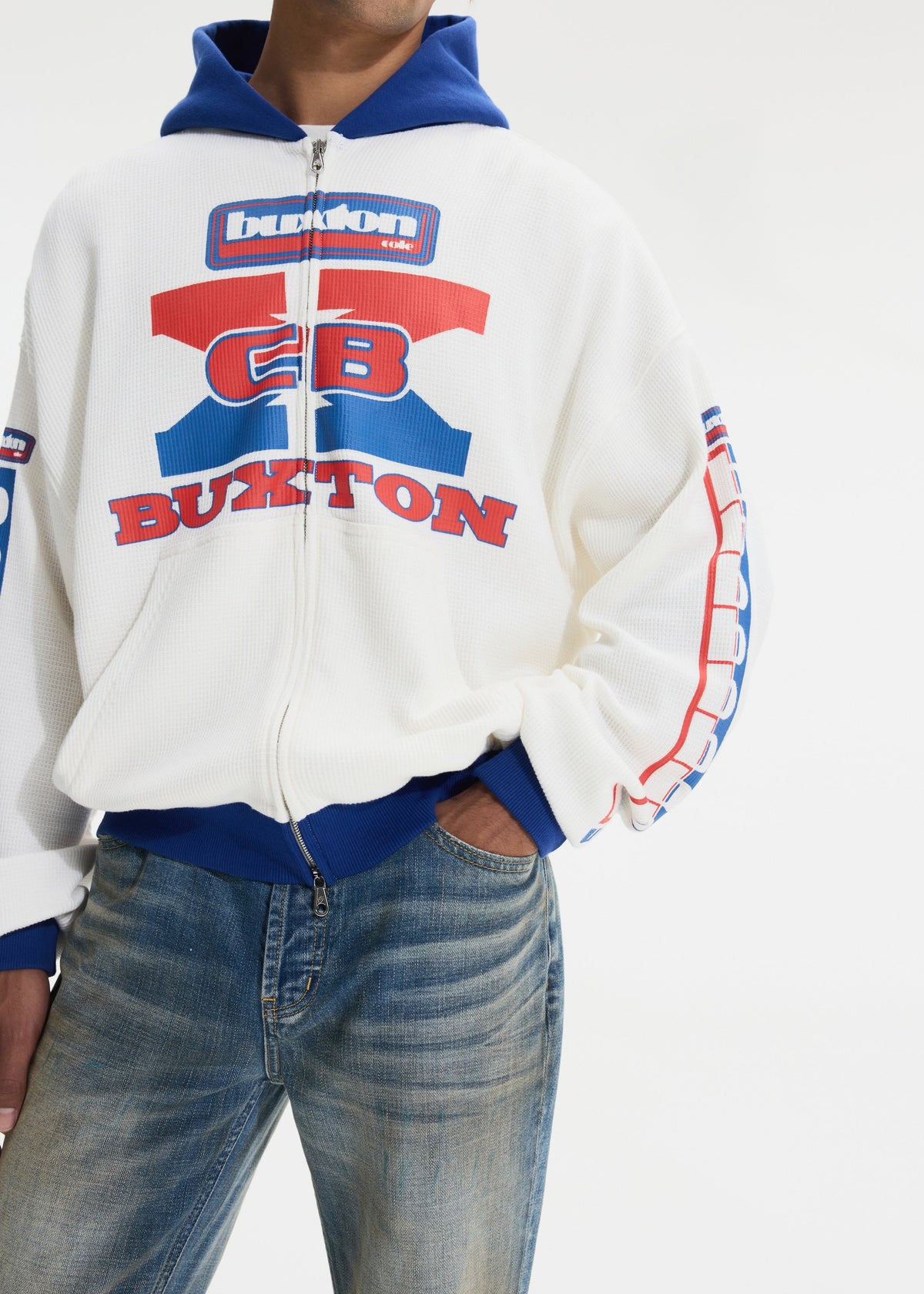 Mx zipped hoodie