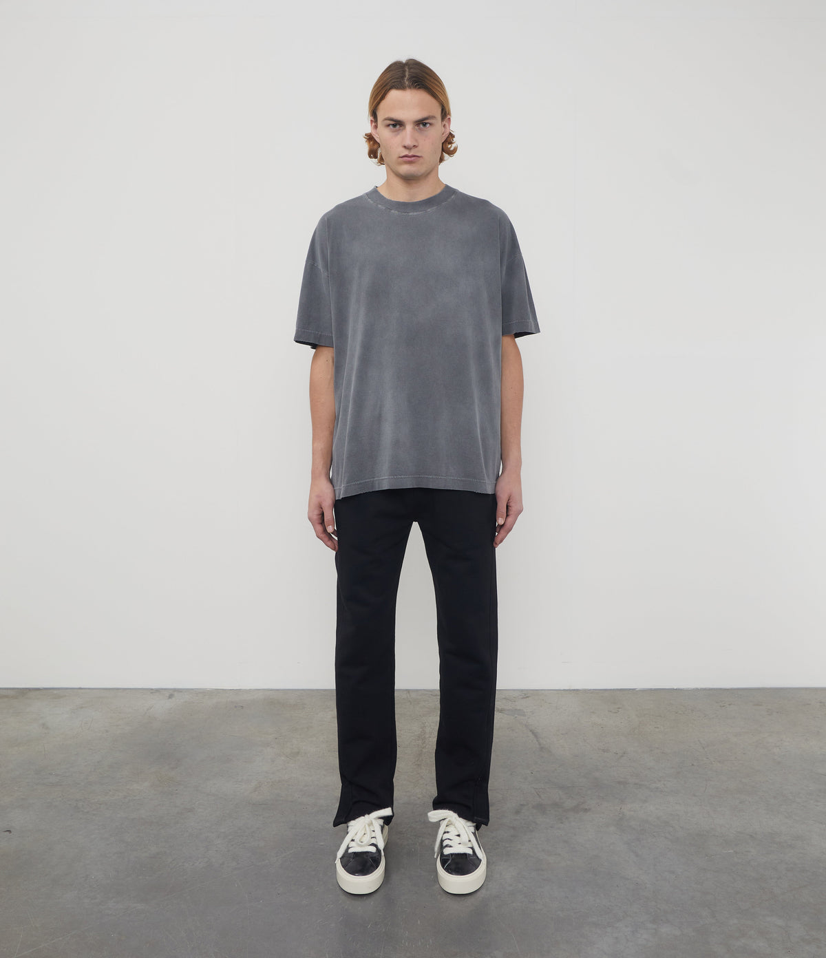 Distressed lightweight t-shirt