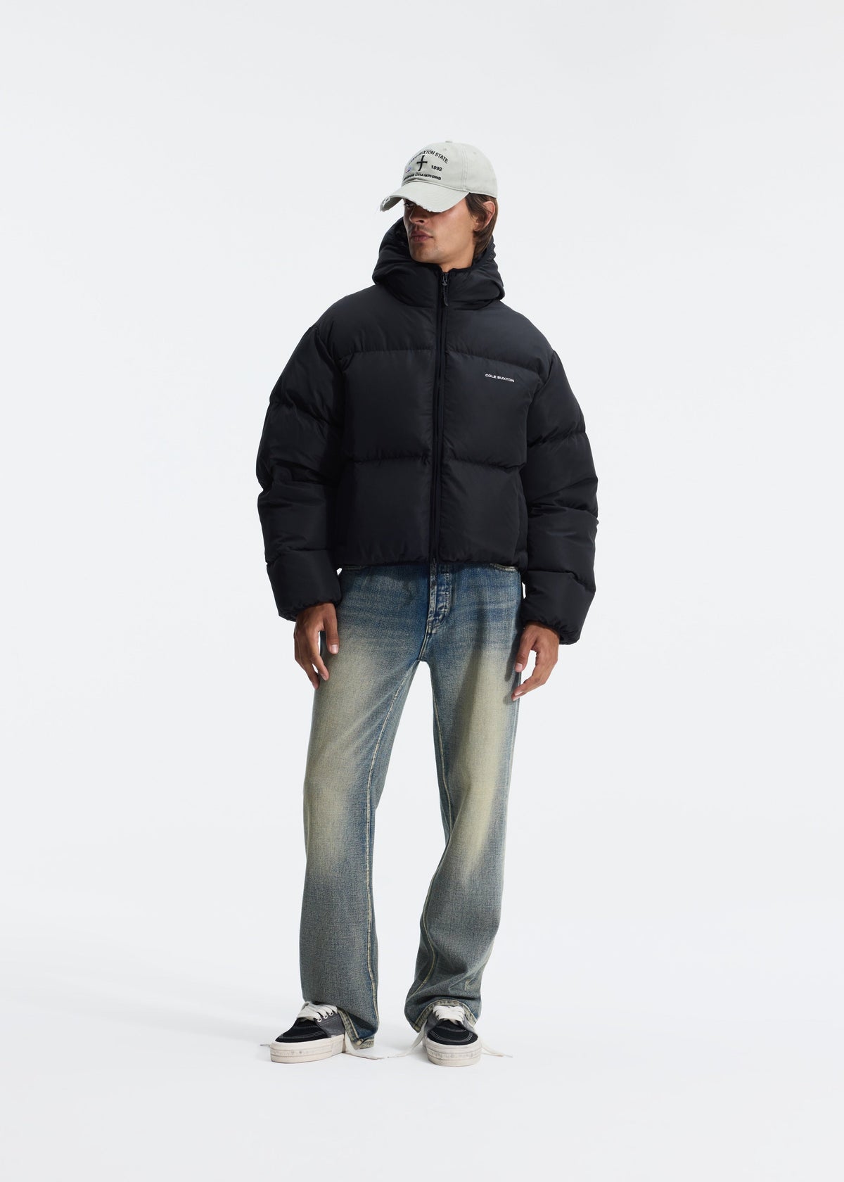 Hiking down jacket