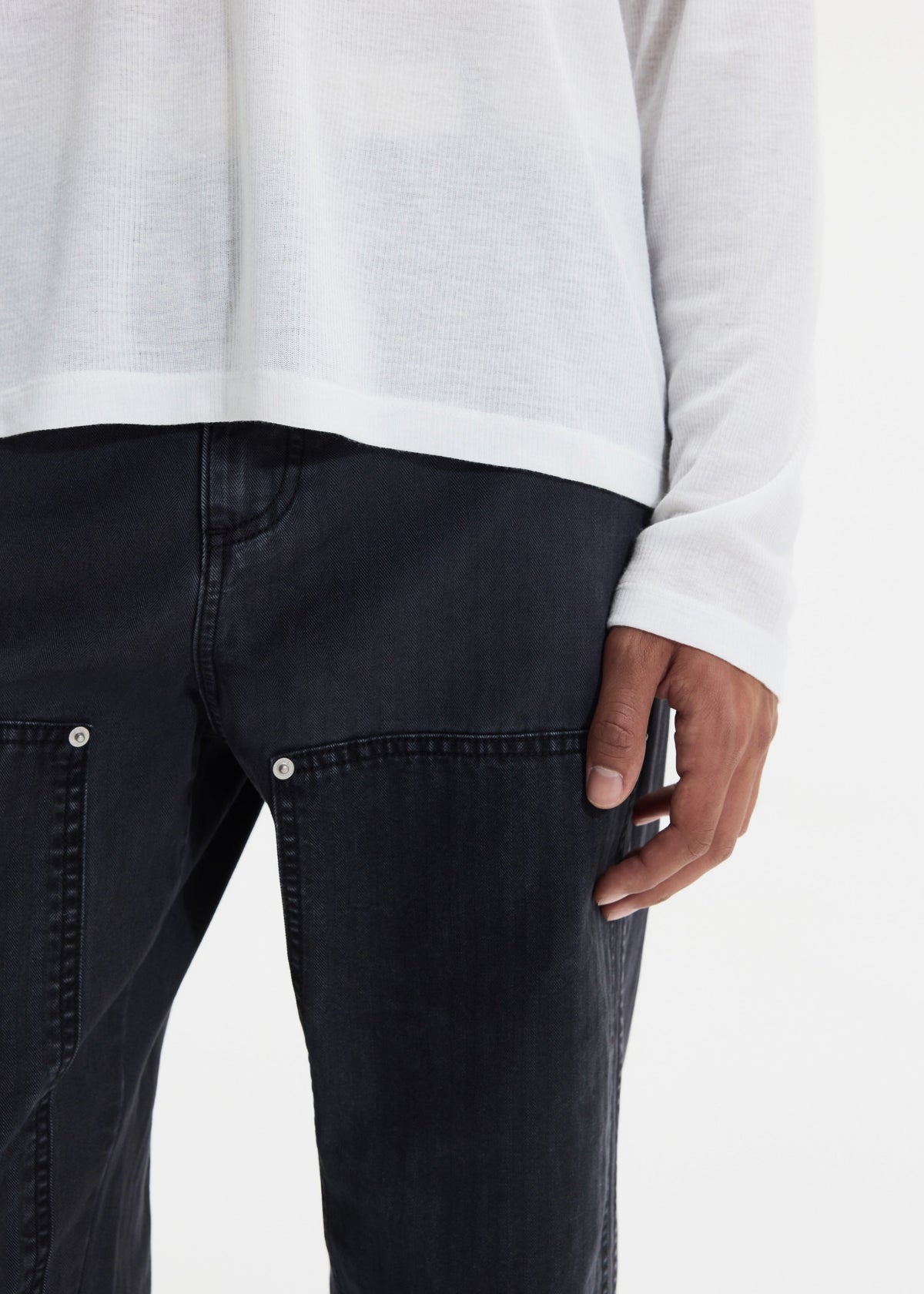 Double knee pants