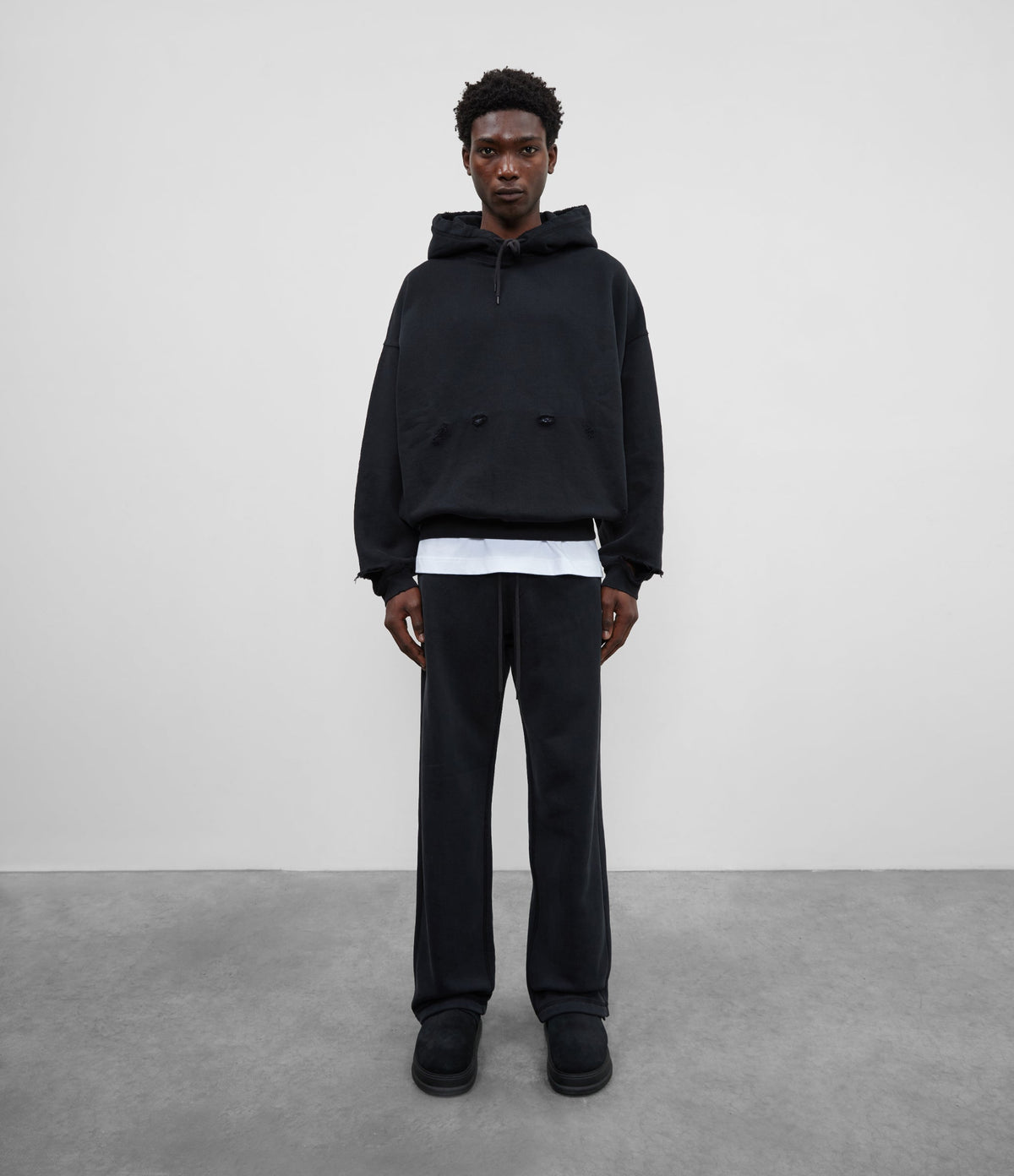 Pocket fade hoodie