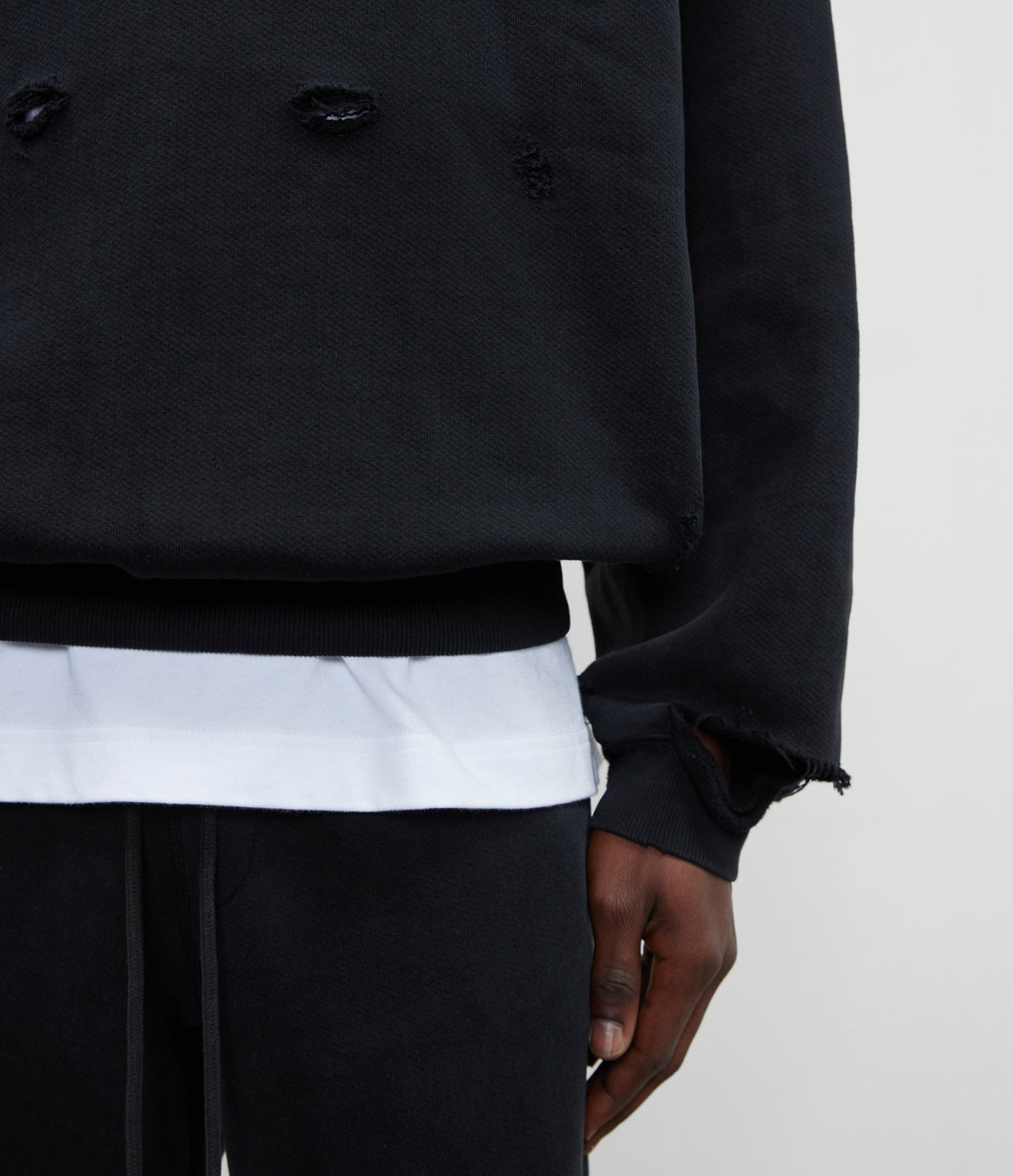 Pocket fade hoodie