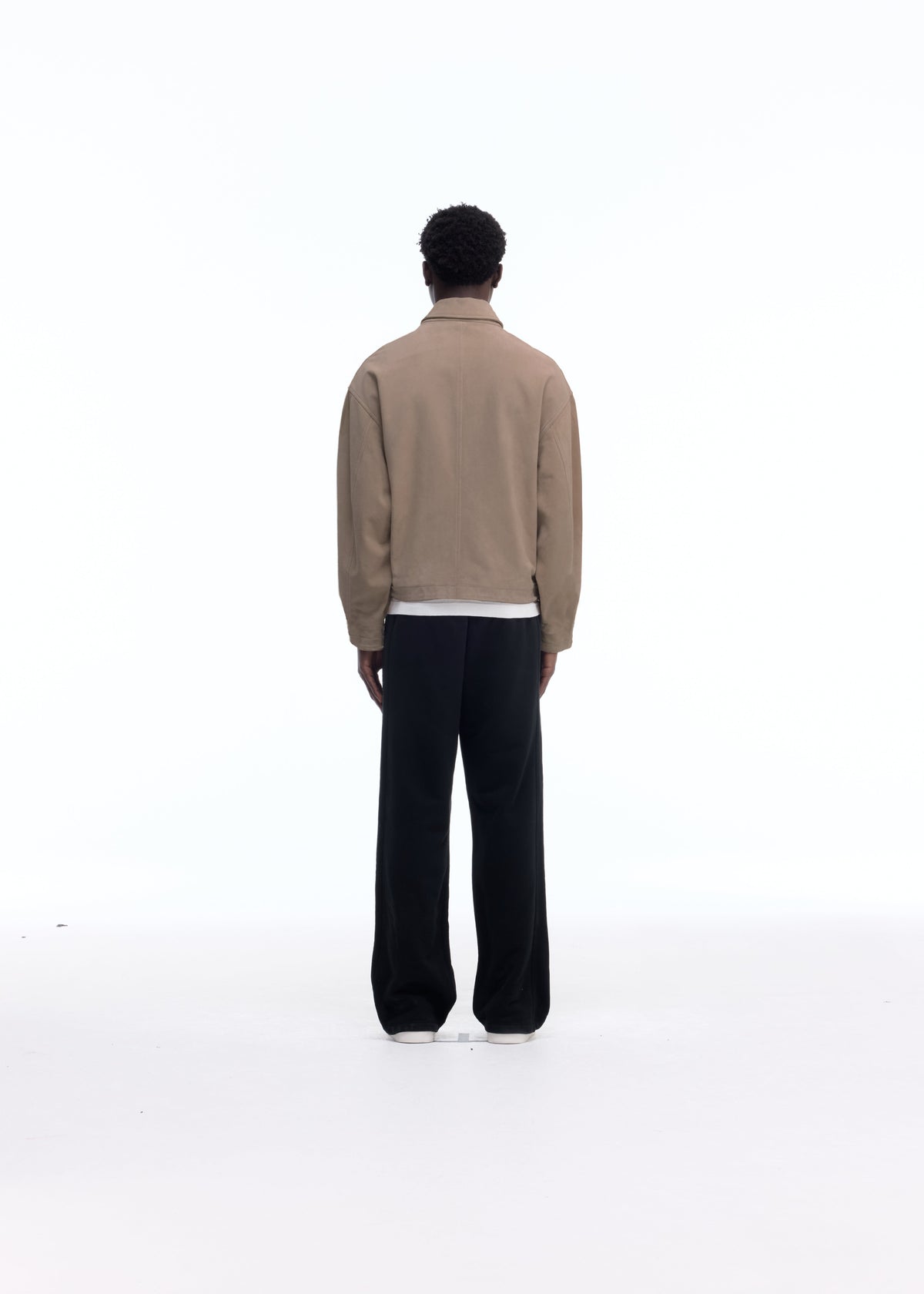 Suede carpenter jacket