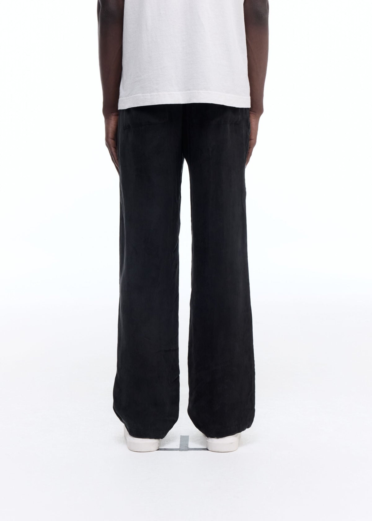 Sandwashed satin pants