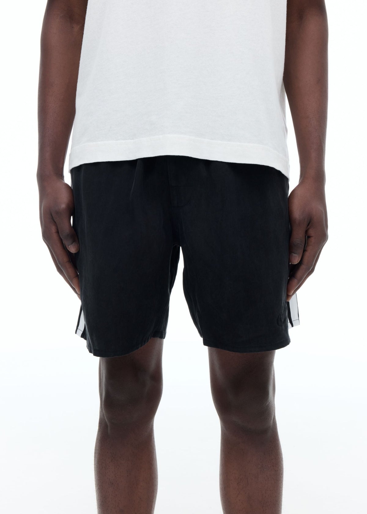 Sandwash stripe shorts