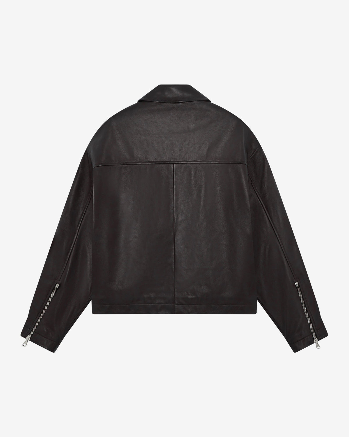 Light lamb leather jacket