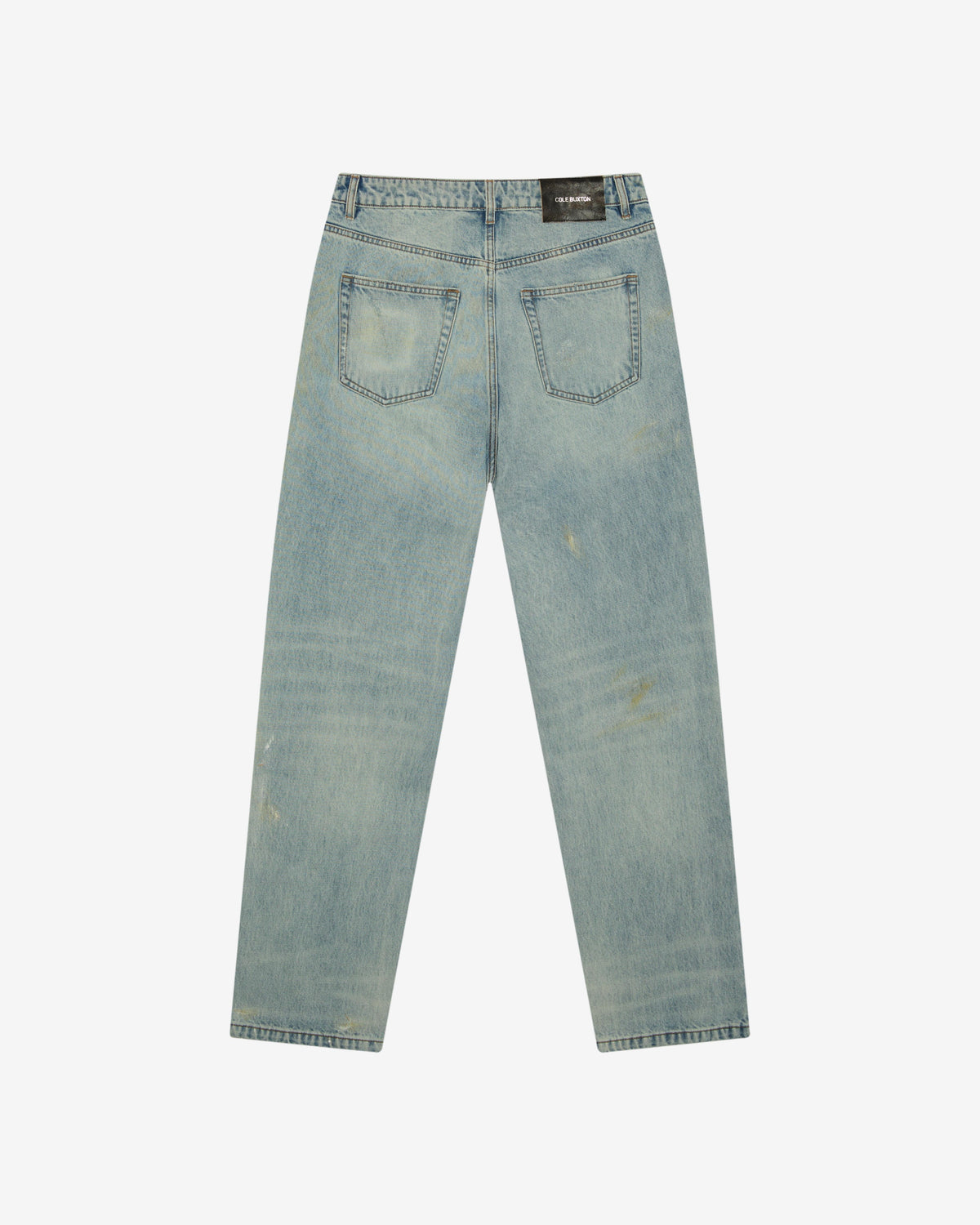 Paint marked jeans