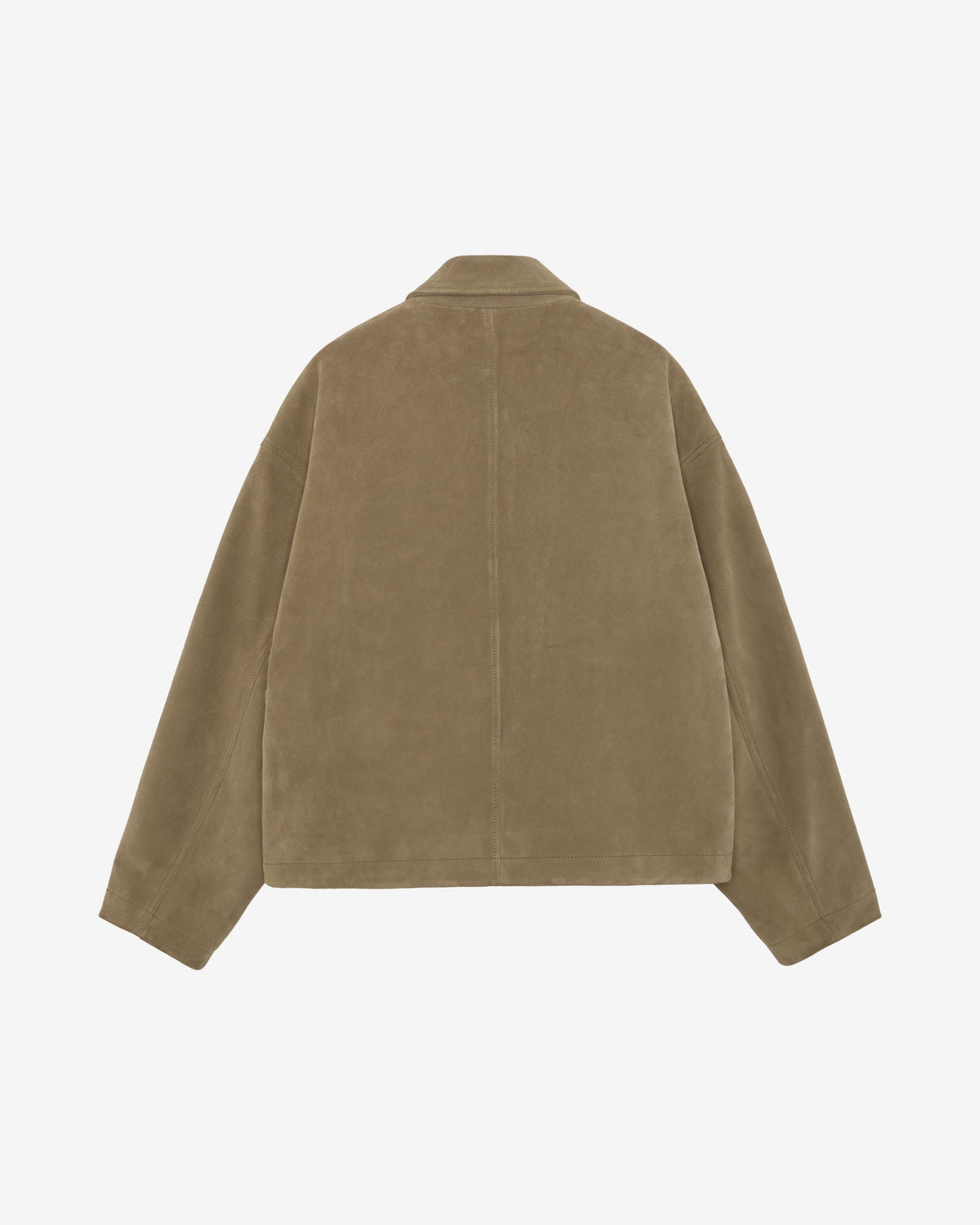 Suede carpenter jacket