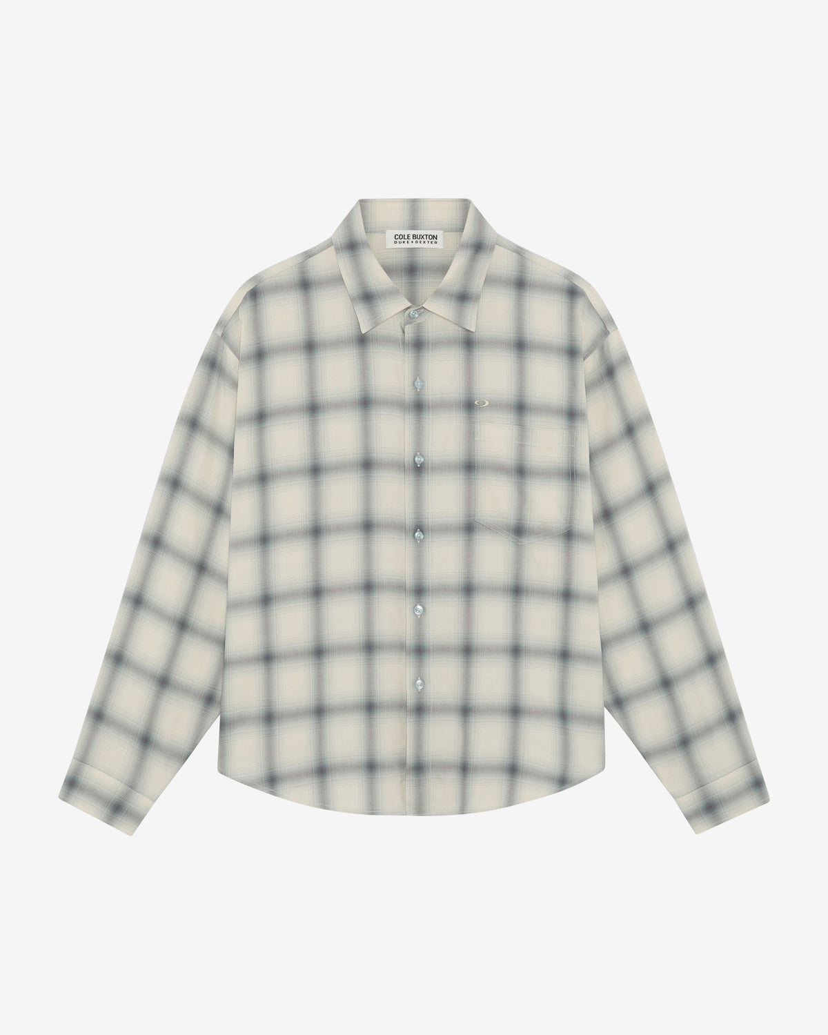 Dappled check shirt