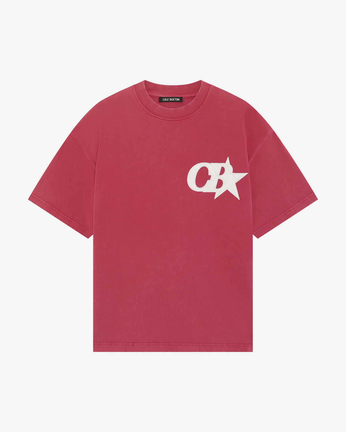 Cb star applique t-shirt