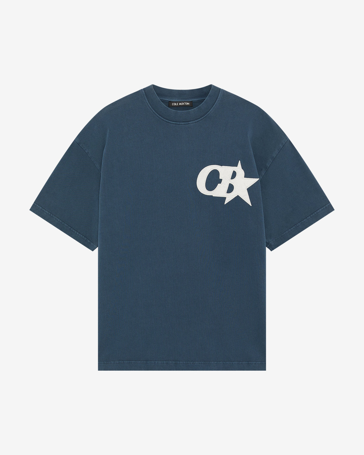Cb star applique t-shirt