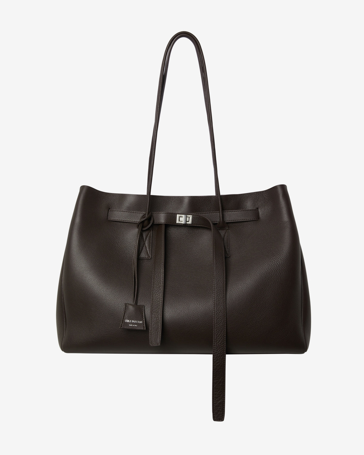 Leather holdall 50