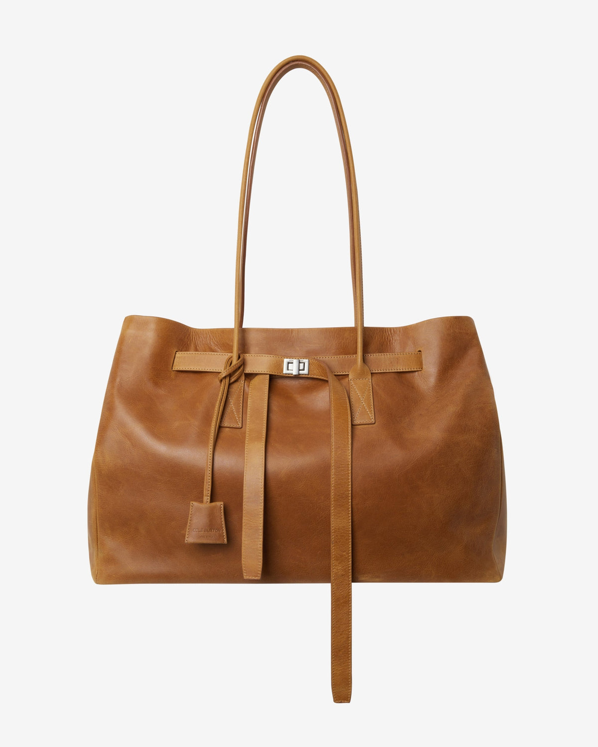 Leather holdall 50
