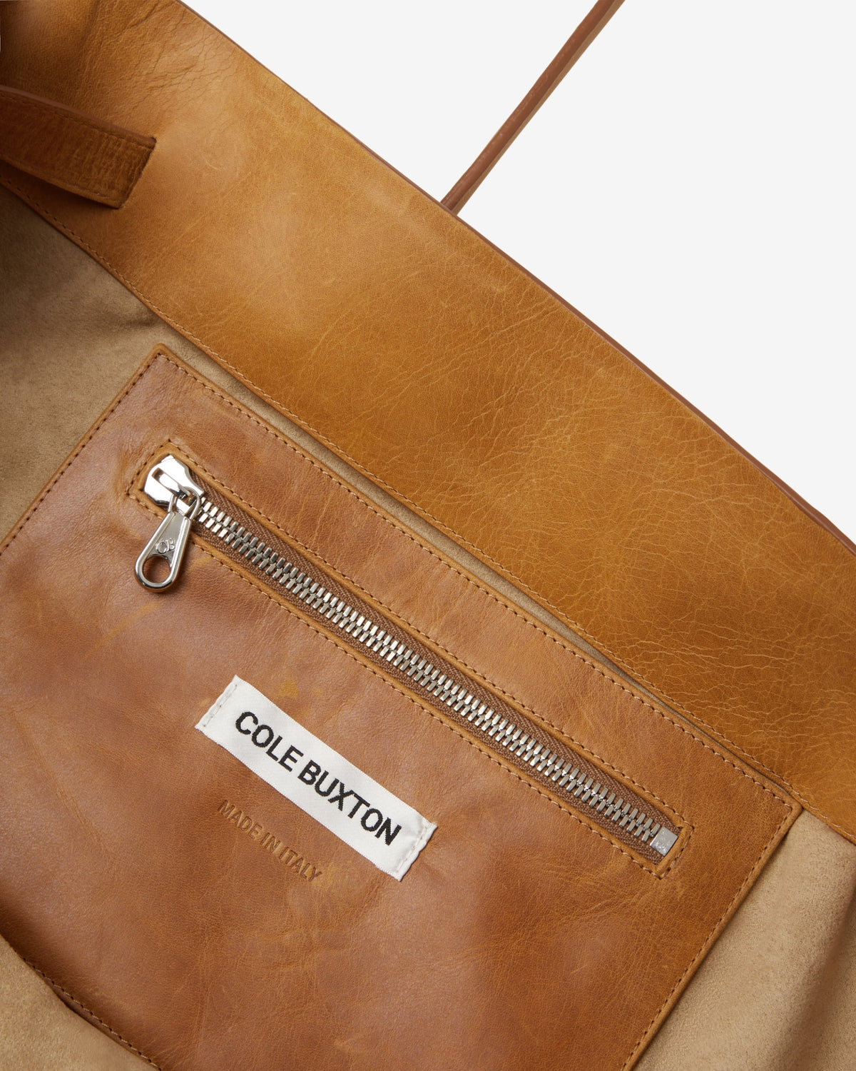 Leather holdall 50