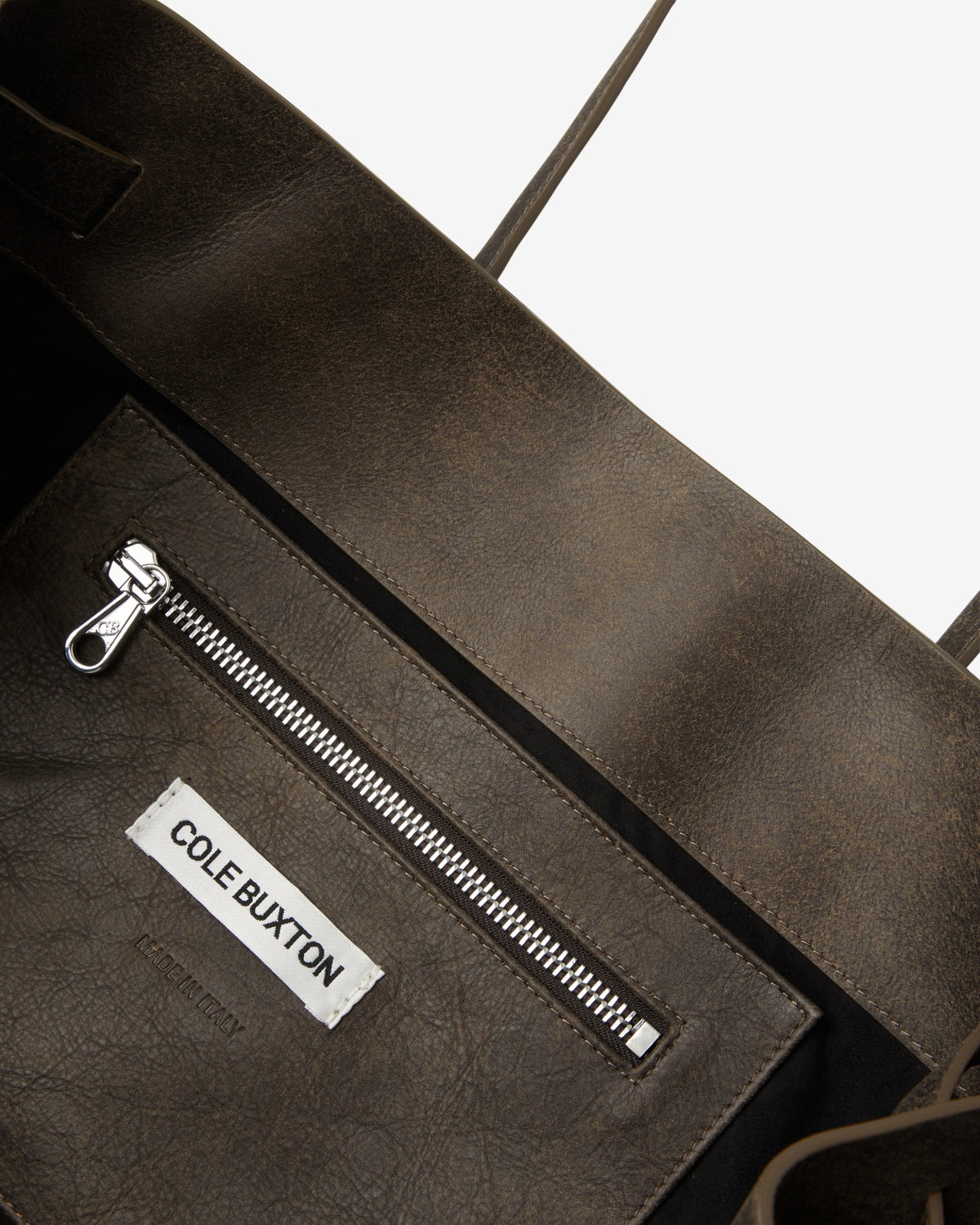 Leather holdall 50