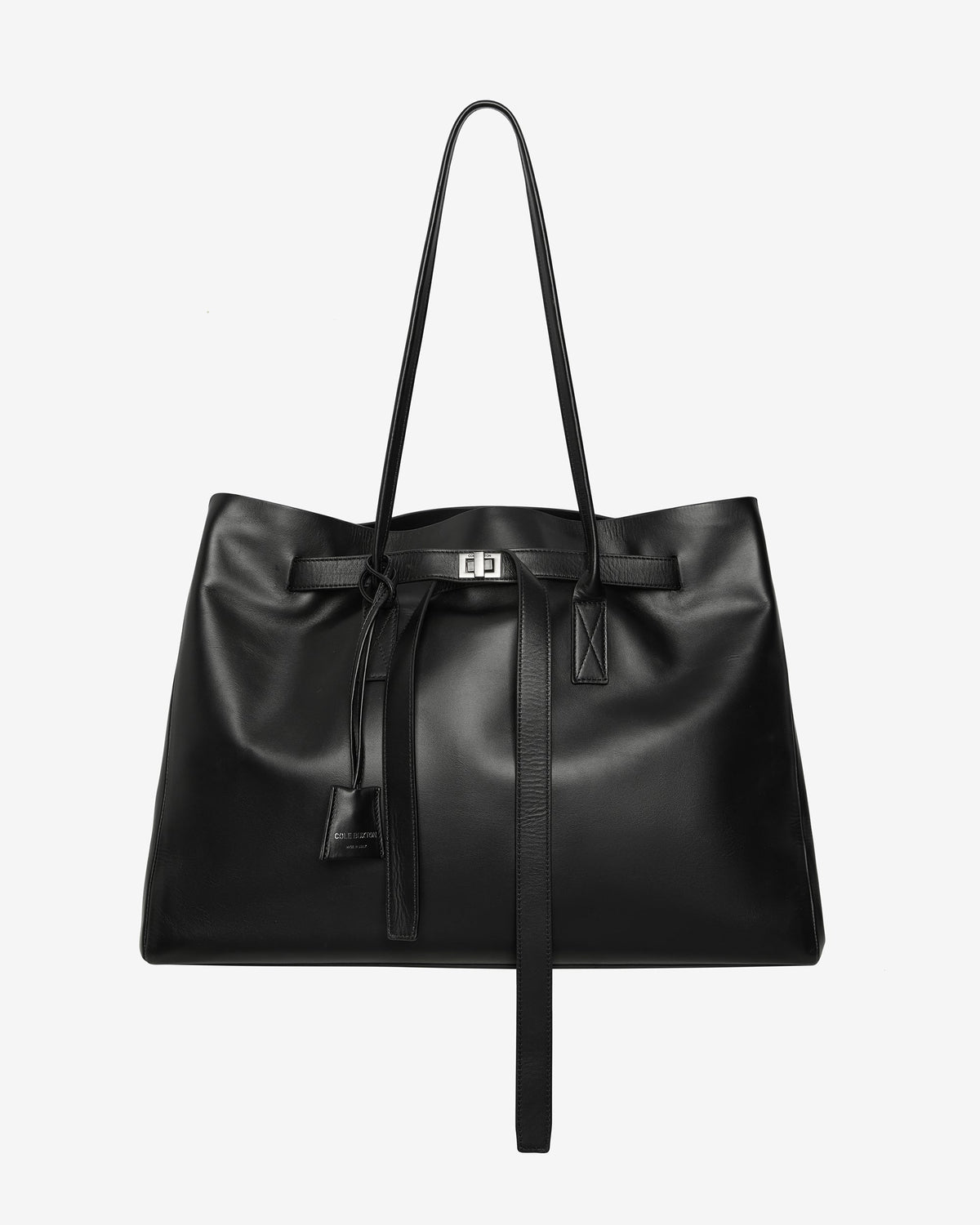 Leather holdall 50