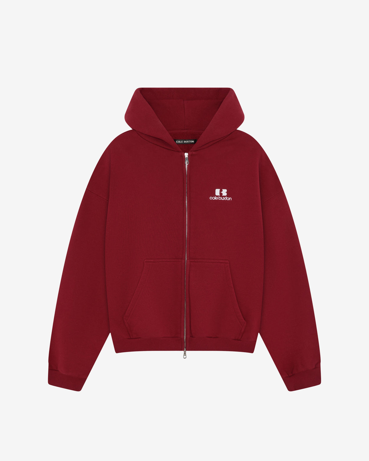 Icon logo zipped hoodie