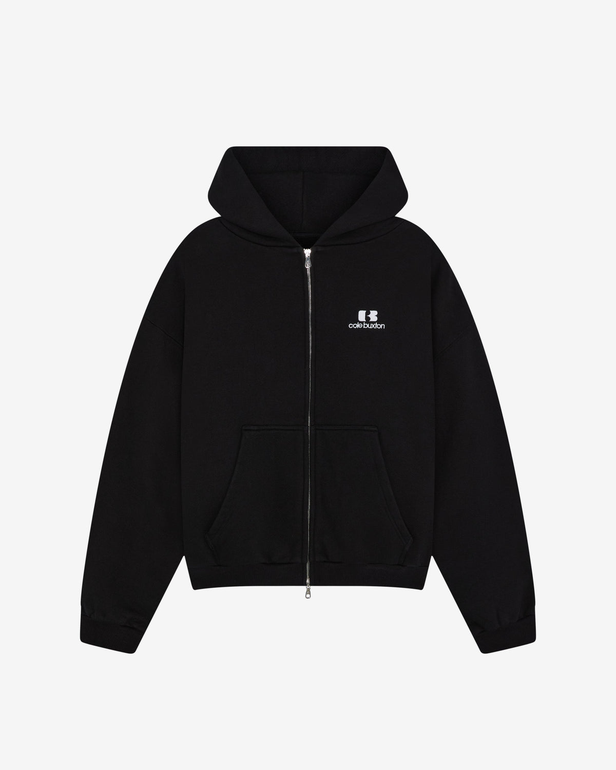 Icon logo zipped hoodie