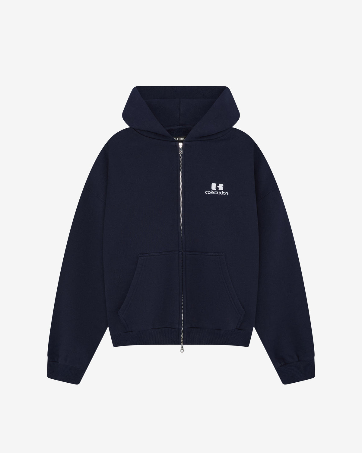 Icon logo zipped hoodie
