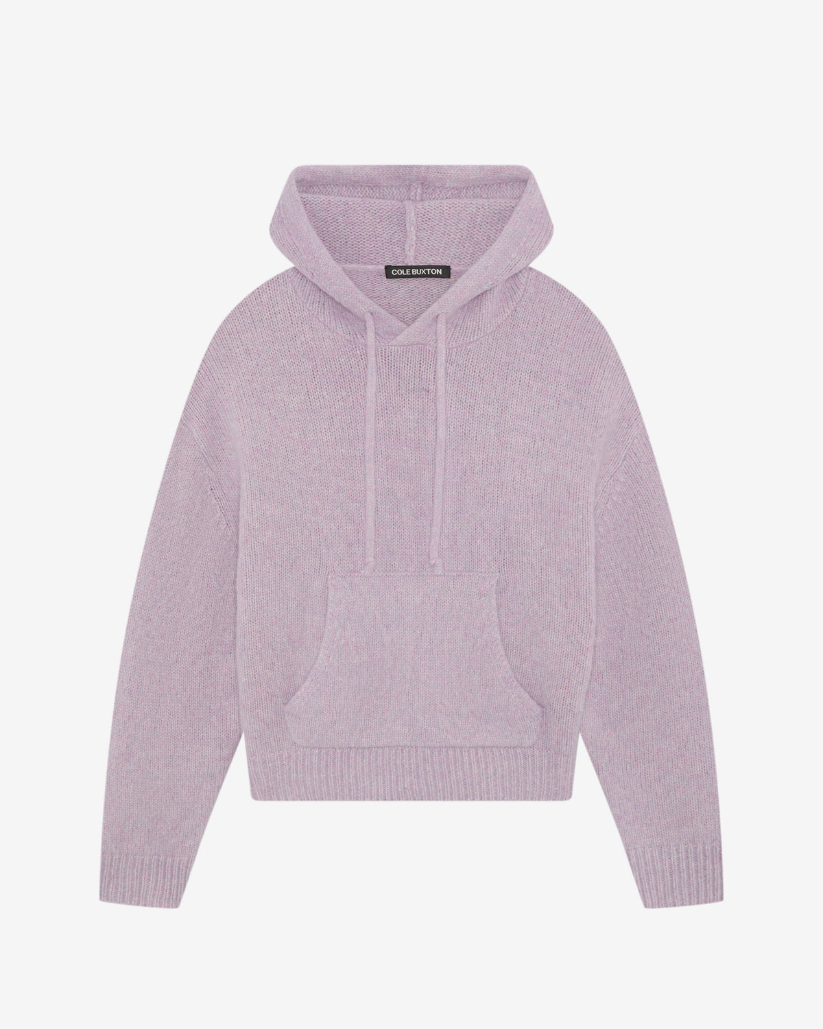 Knit hoodie