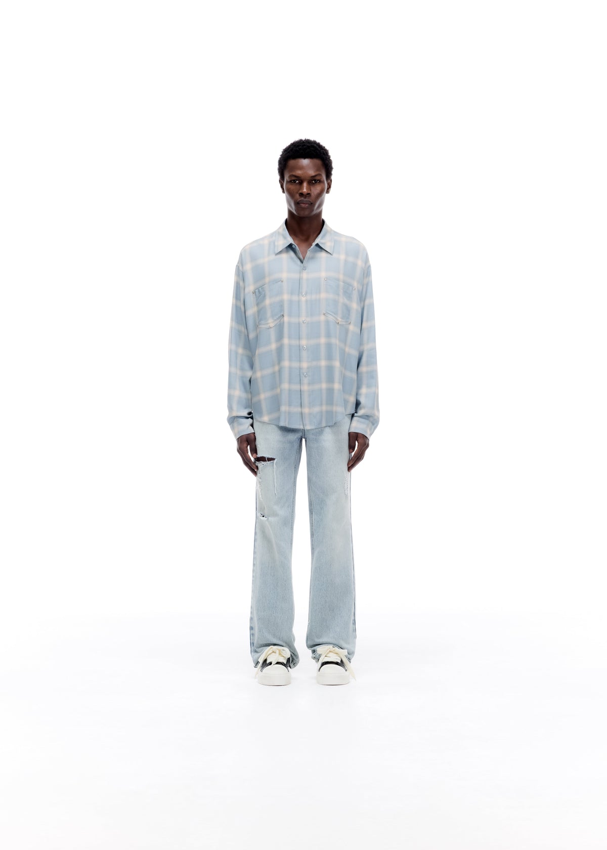 Western check shirt