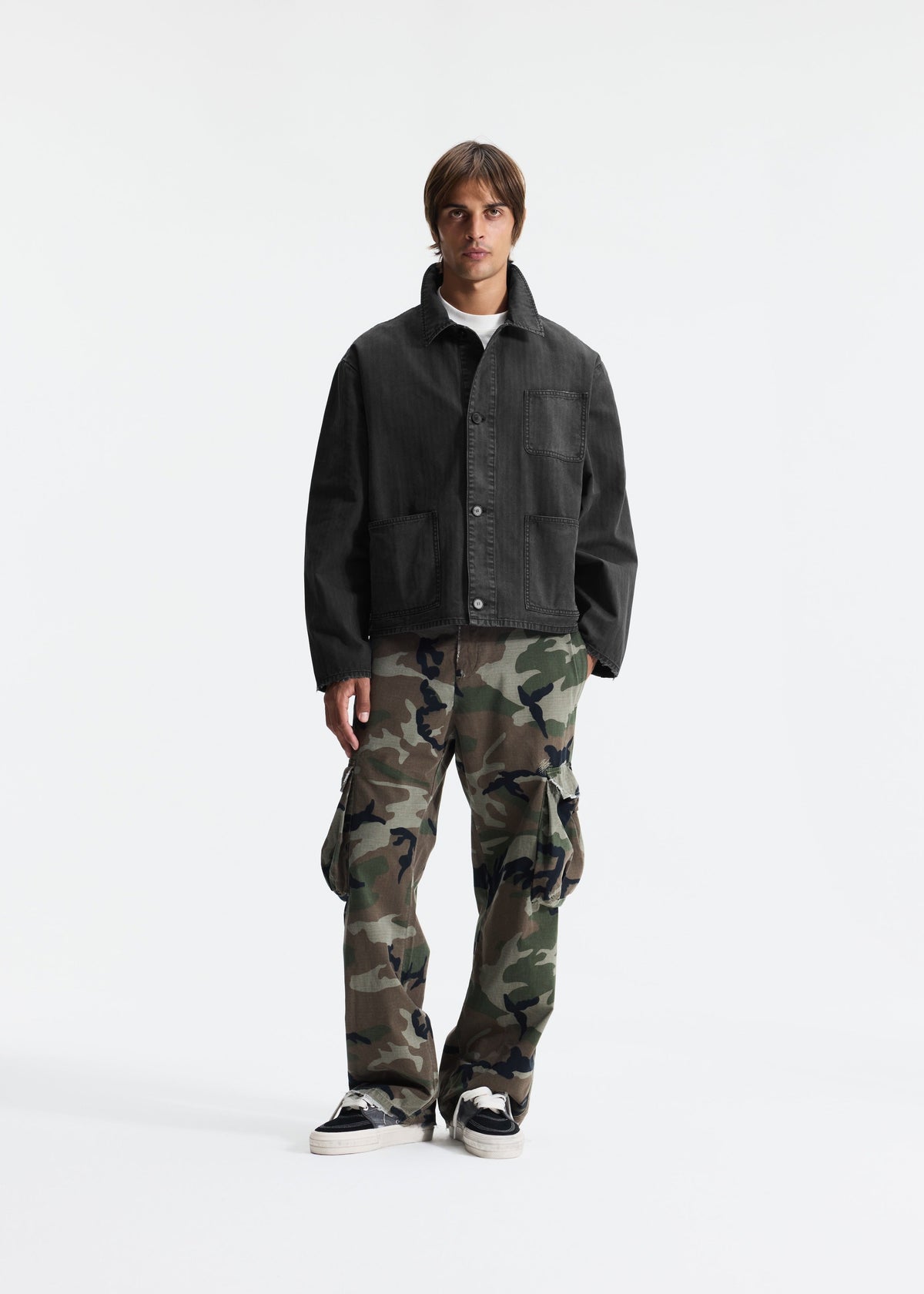 Cotton chore jacket