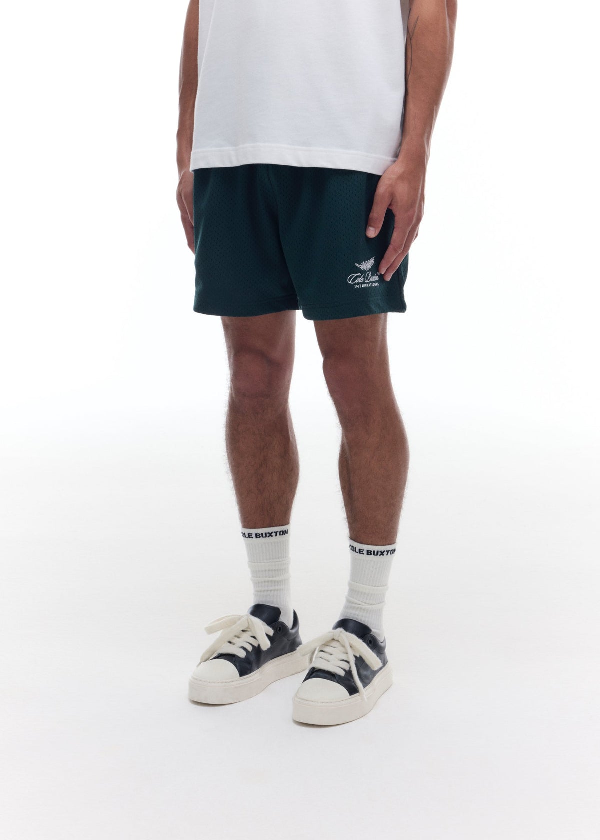 International mesh shorts