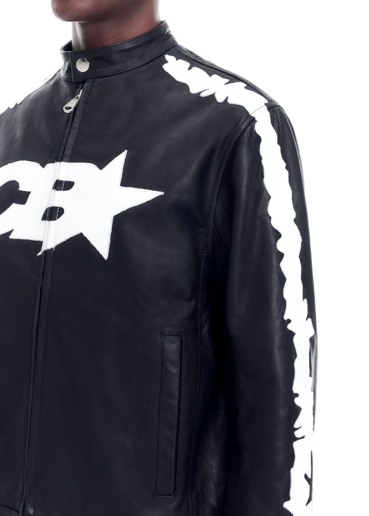 Decal racer jacket