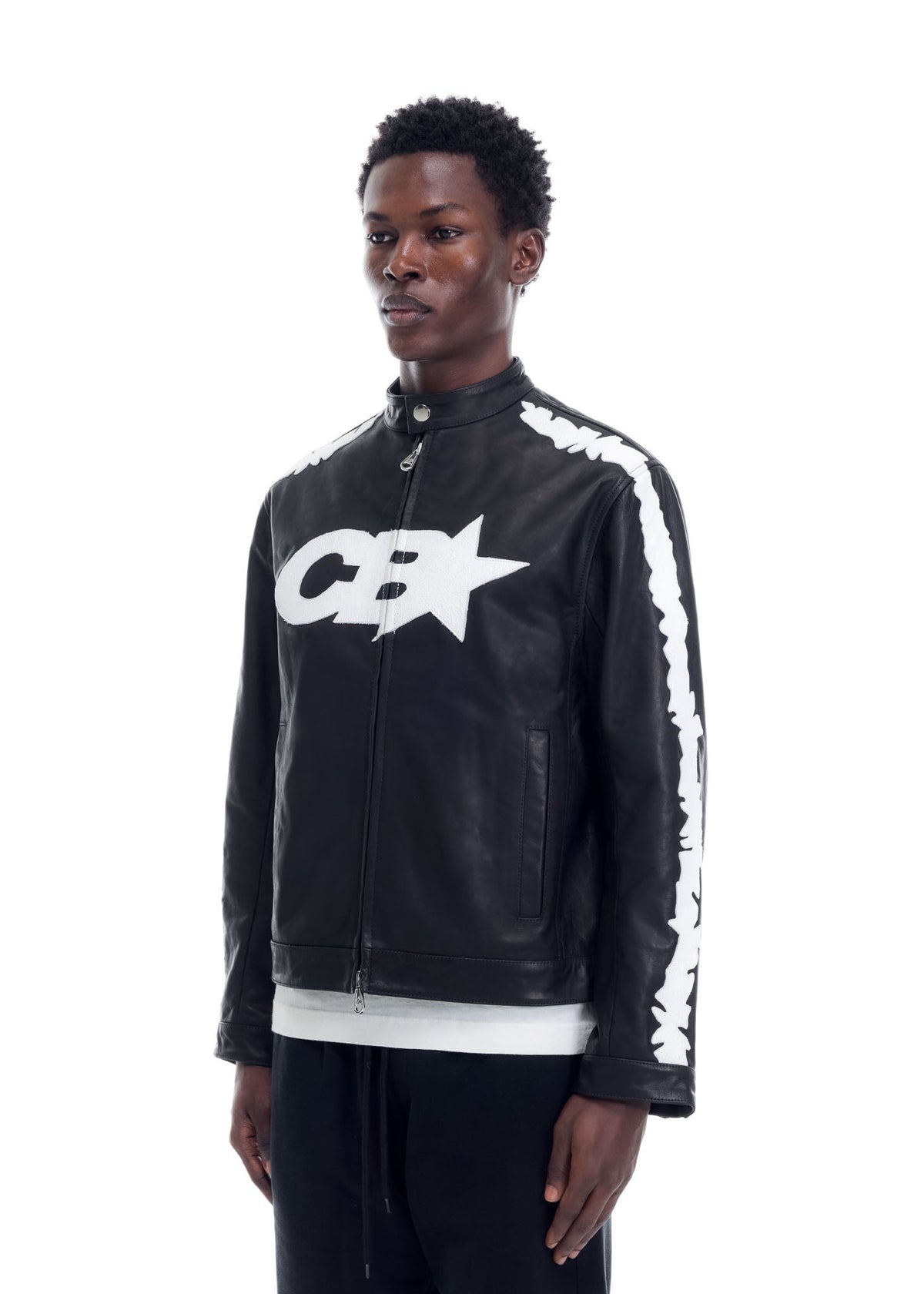 Decal racer jacket
