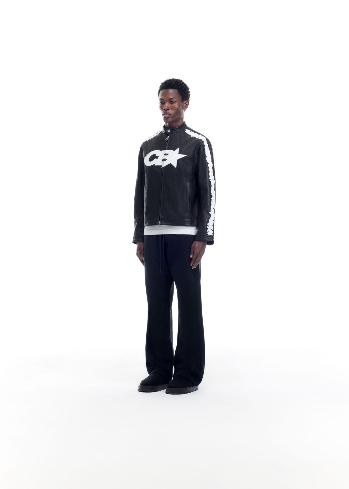 Decal racer jacket
