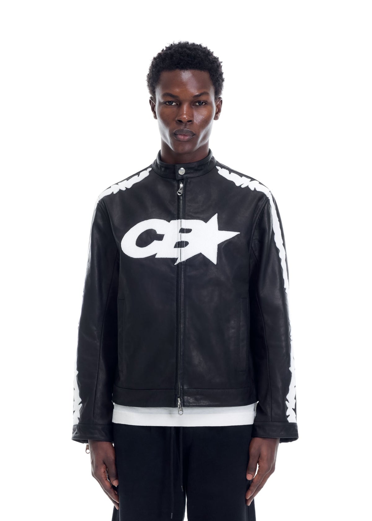 Decal racer jacket