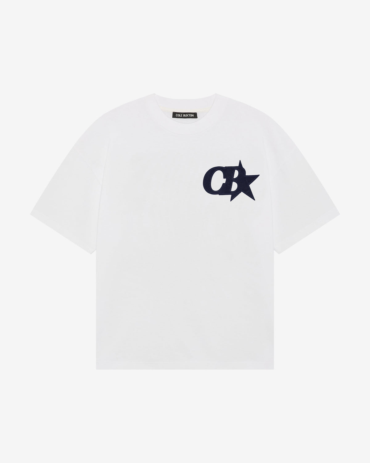 Cb star applique t-shirt
