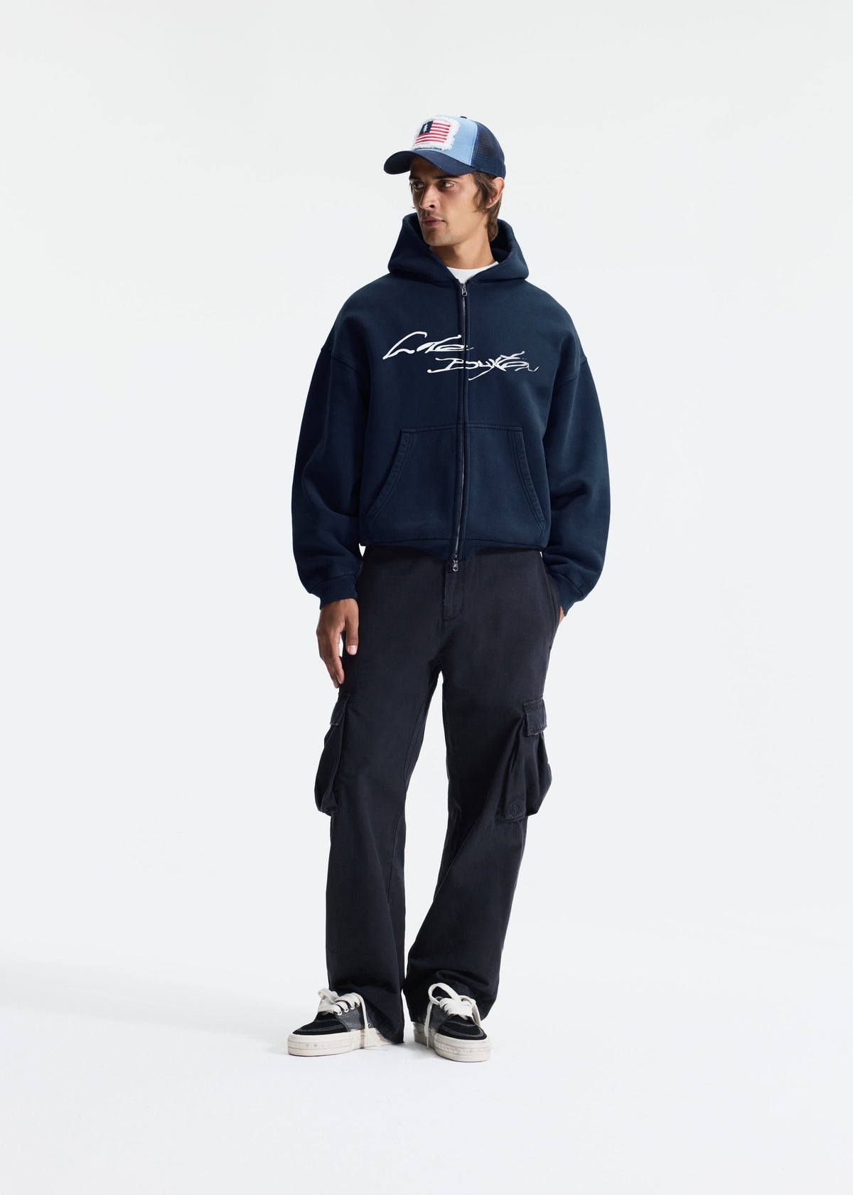 Santo zipped hoodie