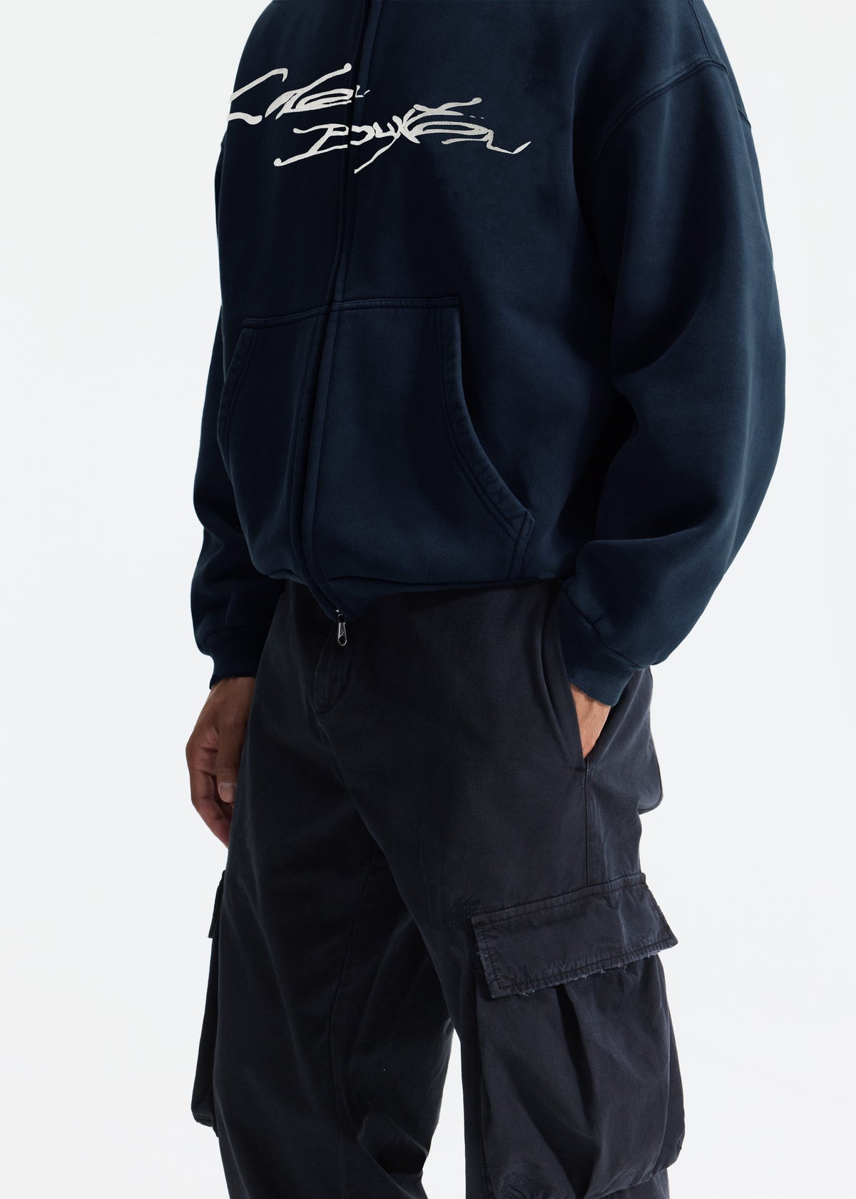 Santo zipped hoodie